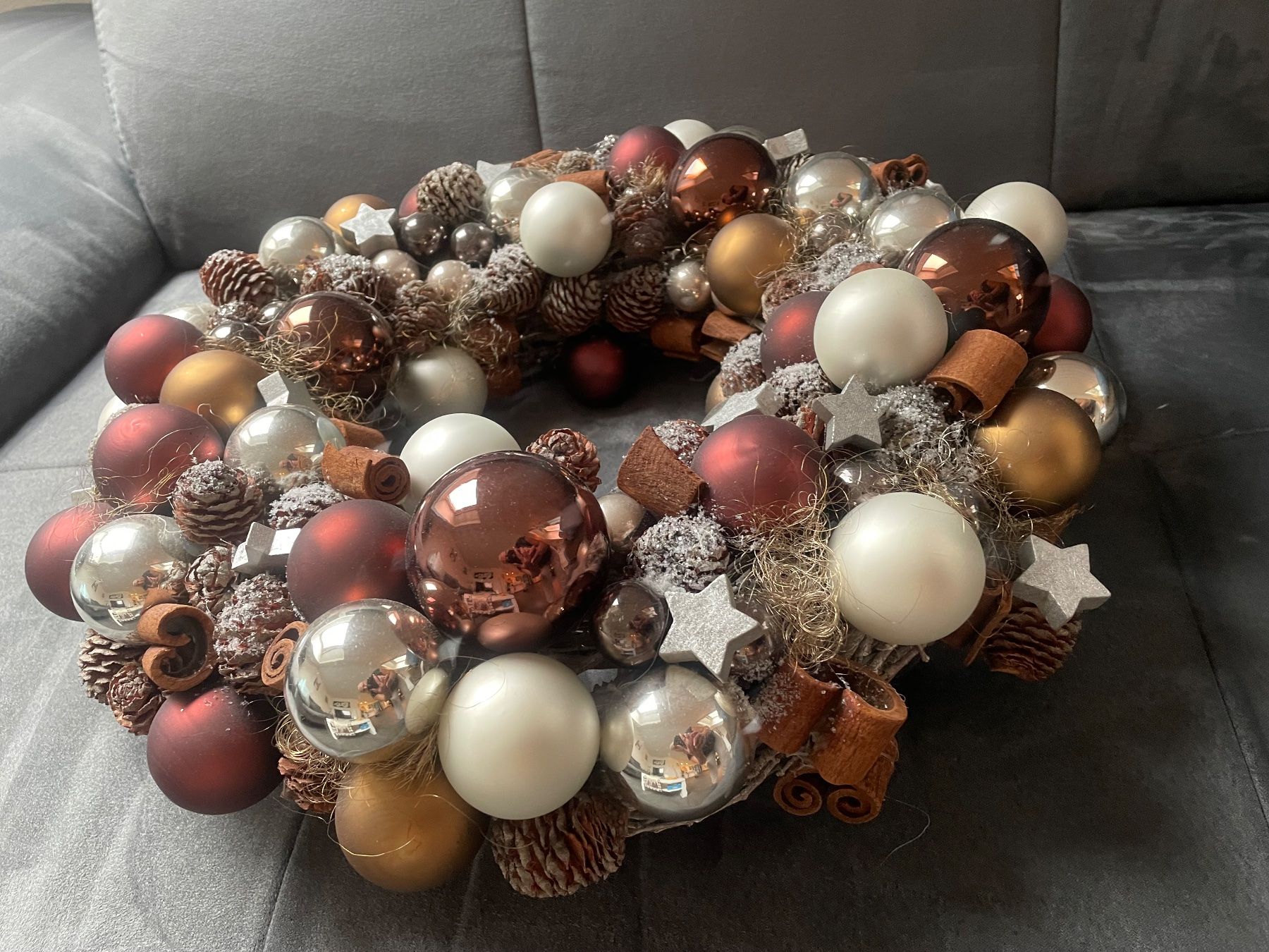 Tutte le decorazioni: Weihnachtskranz 42 cm Durchmesser – Usato da Kloten venduto da des_xv52 1