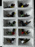 Glas Enten Figuren Set, 10 Stk., Sammlerstück