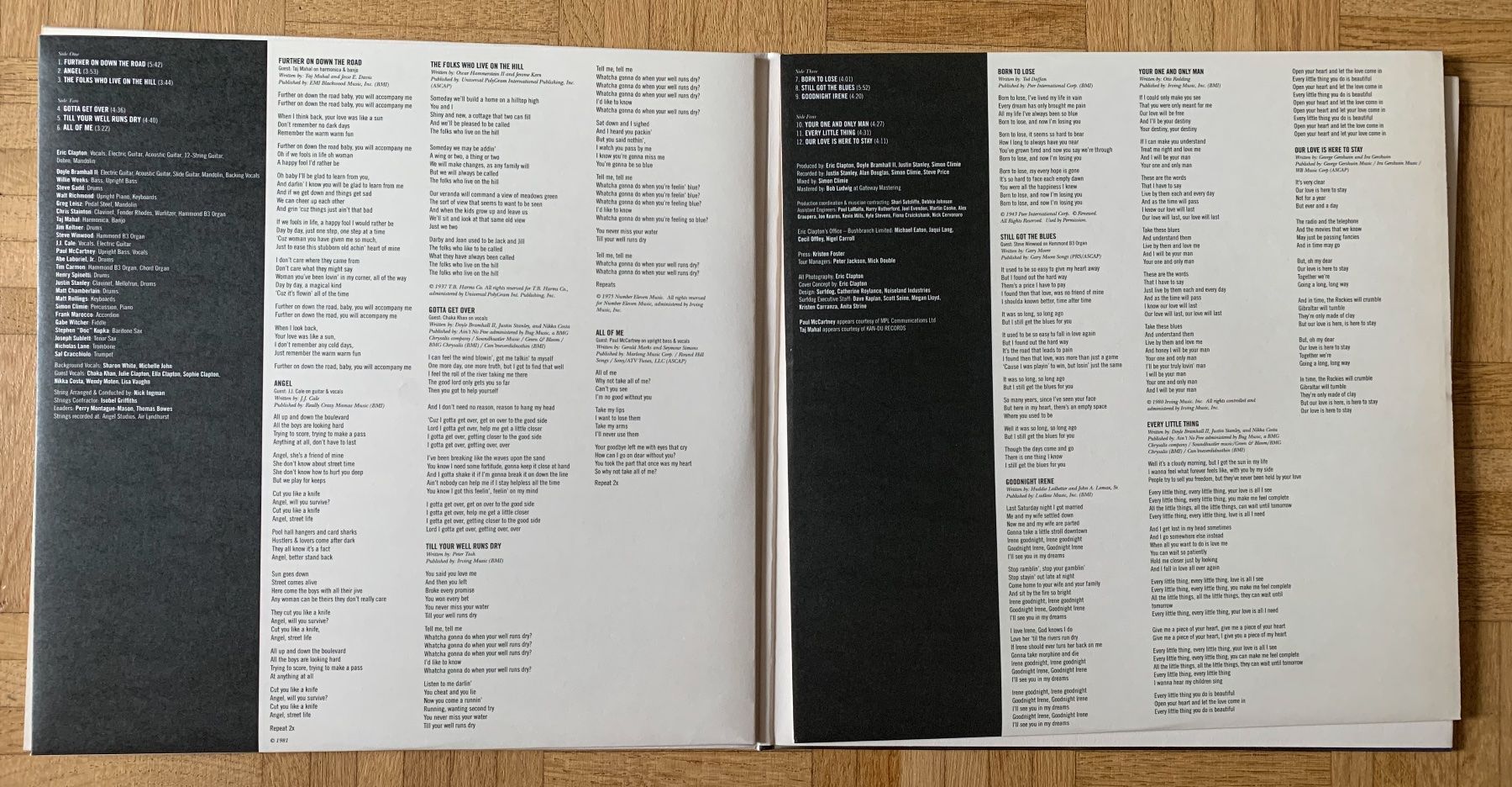 Dischi in vinile: ERIC CLAPTON Old Sock VINYL 2013 Original 2 LP Gatefold mint – Usato da Rüti (ZH) venduto da vint-age 3