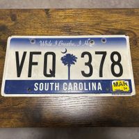 🇺🇸 U.S. Autoschild, South Carolina VFQ 378 - ORIGINAL