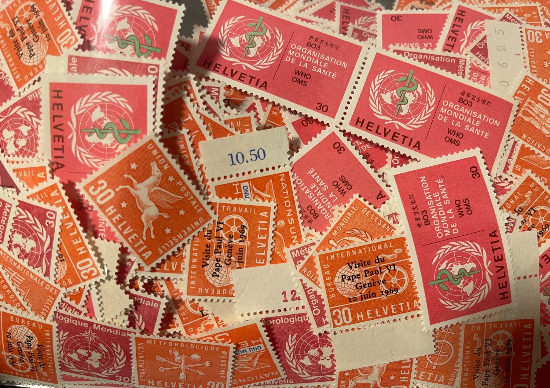 Tutti i francobolli: 100 x 0.30 Genfer Ämter – Nuovo (secondo la descrizione) da Grafenort venduto da Solar11
