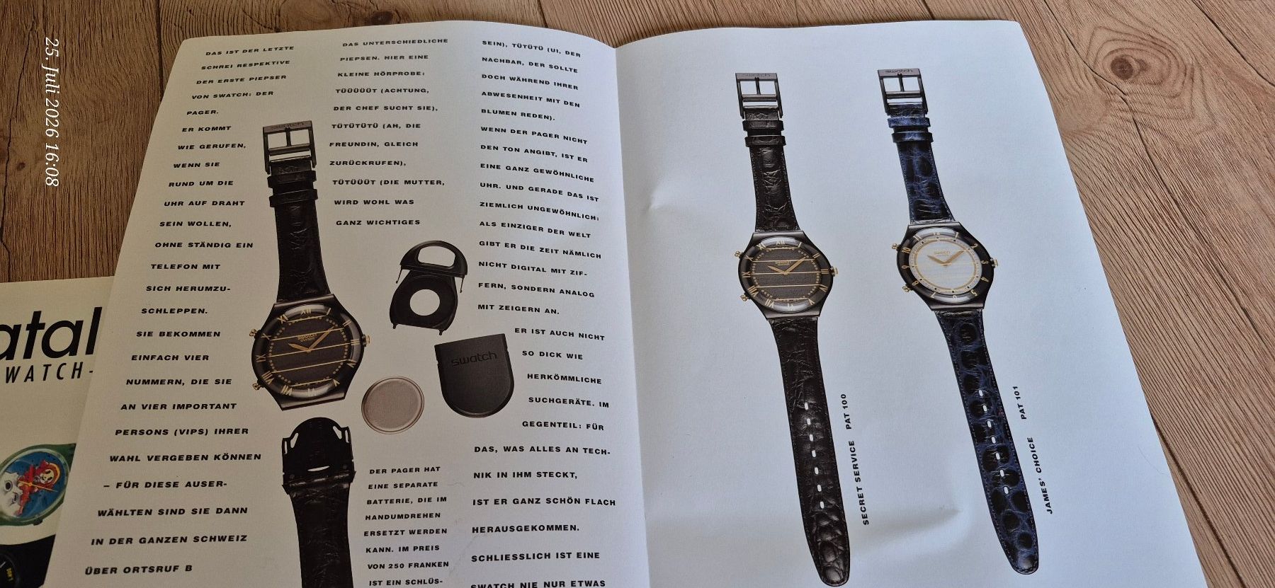 Libri: SWATCH  Uhren Katalogs-Bücher + seltene Prospekte etc. ab1Fr – Usato da Wildhaus venduto da insgi 9