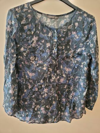 nile bluse, neu, gr.xs, midnight