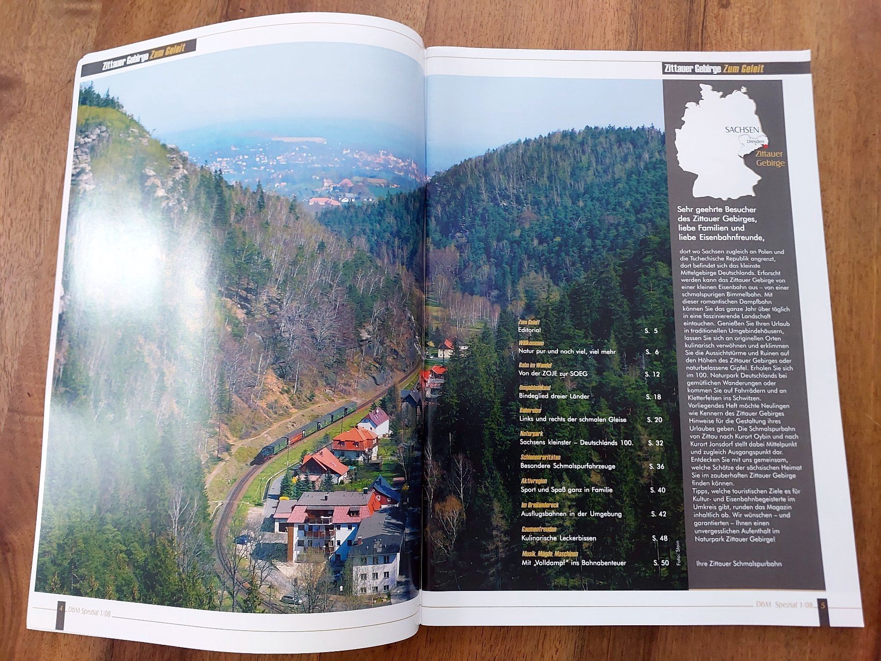 Zeitschriften & Magazine: Dampfbahn Magazin - Zittauer Gebirge – Gebraucht aus Schönenwerd von Steidi 1