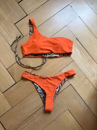 ZAFUL - Bikini orange Reptil S (NEU)