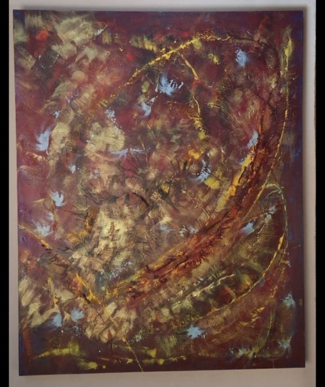 Gemälde: Gemälde " Aura der Erde" handmade 80×100×4 – Neu (gemäss Beschreibung) aus Riehen von Steinbock1970 1