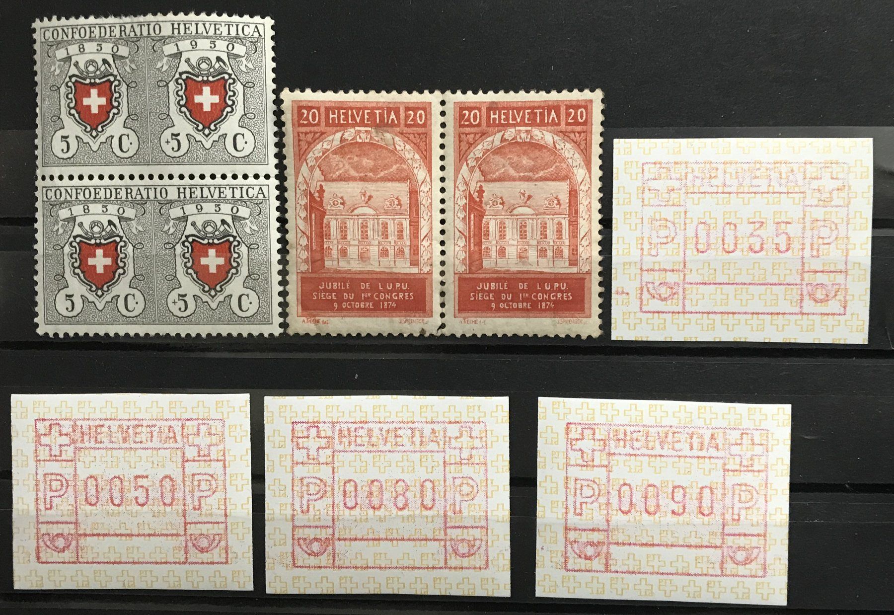Tutti i francobolli: LOT SCHWEIZER BRIEFMARKEN – Usato da Ostermundigen venduto da Kari1937