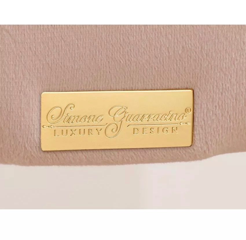 Kommoden: Console rose velours effet marbre blanc – Gebraucht aus St-Maurice von Sandrinette123 3