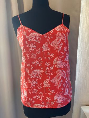 Débardeur Scotch & Soda imprimé rouge taille S femme