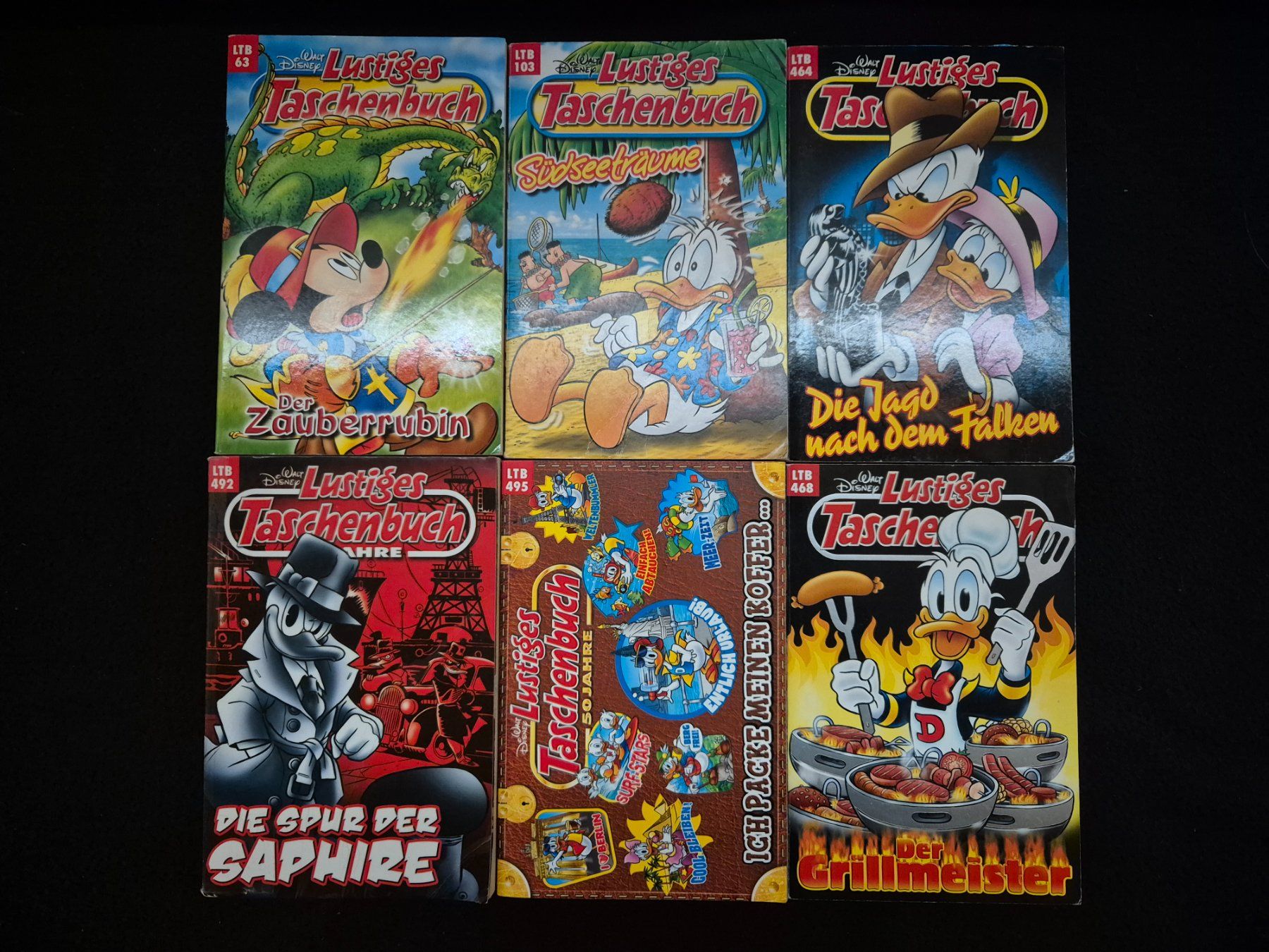 Comics: 6 Taschenbücher der LTB Serie – Gebraucht aus Winterthur von Butzel