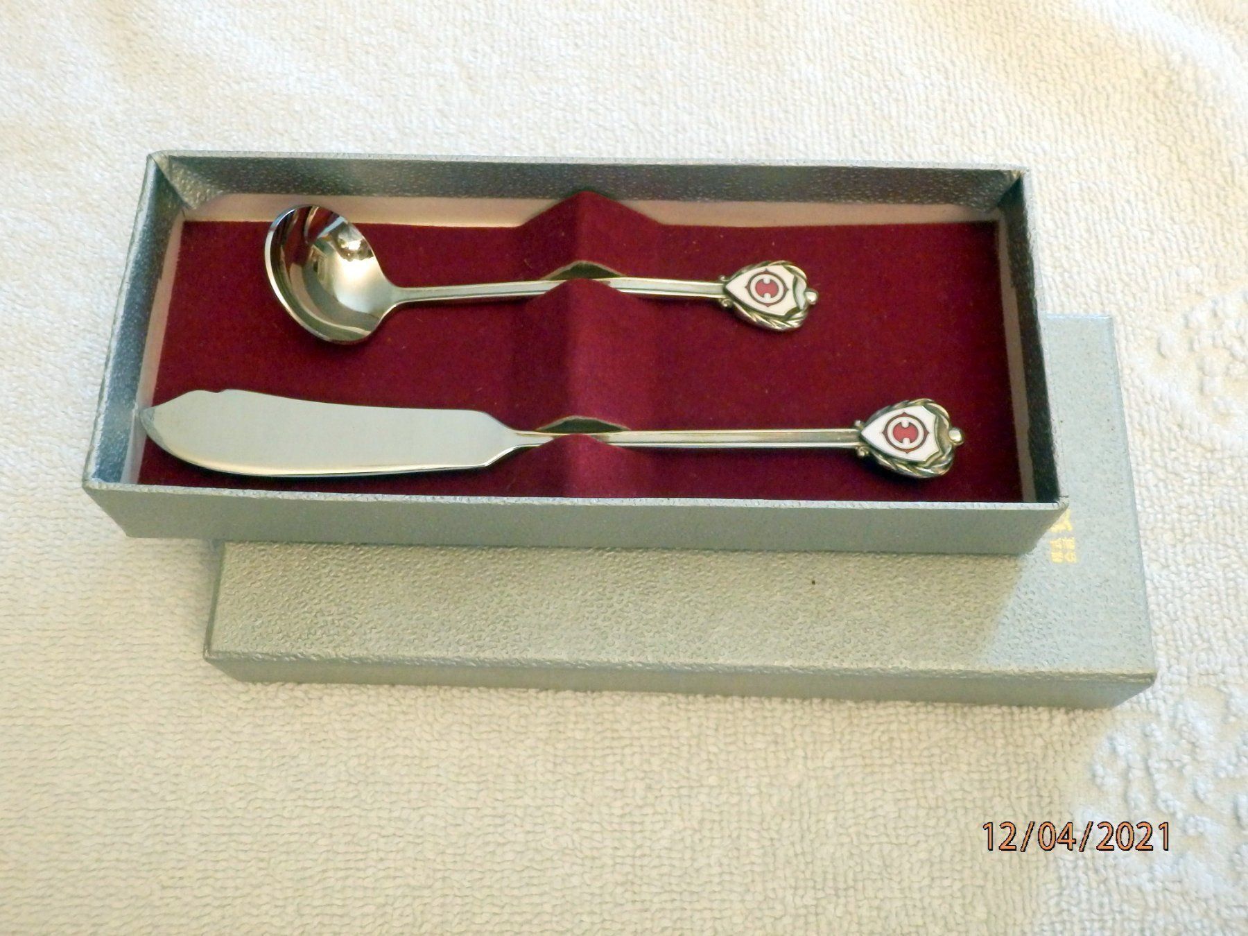 Cucchiai: Tee- Kaffee-oder Dosierlöffel und Messer – Usato da Ueberstorf venduto da dinbau 4