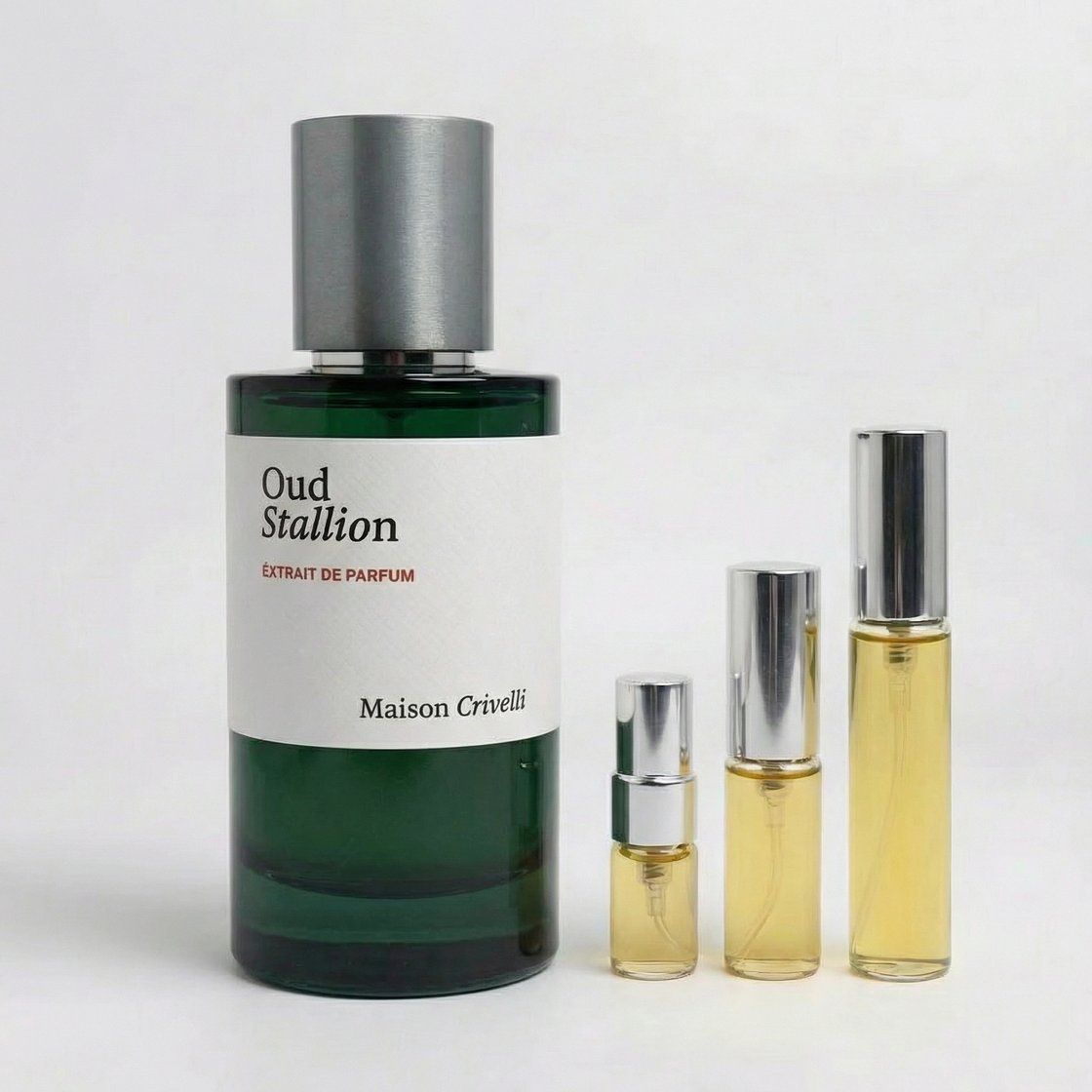 Profumi & Eau de Toilette: 1ml à 10ml - Maison Crivelli - Oud Stallion (Decant) – Usato da Onex venduto da Fragsplit