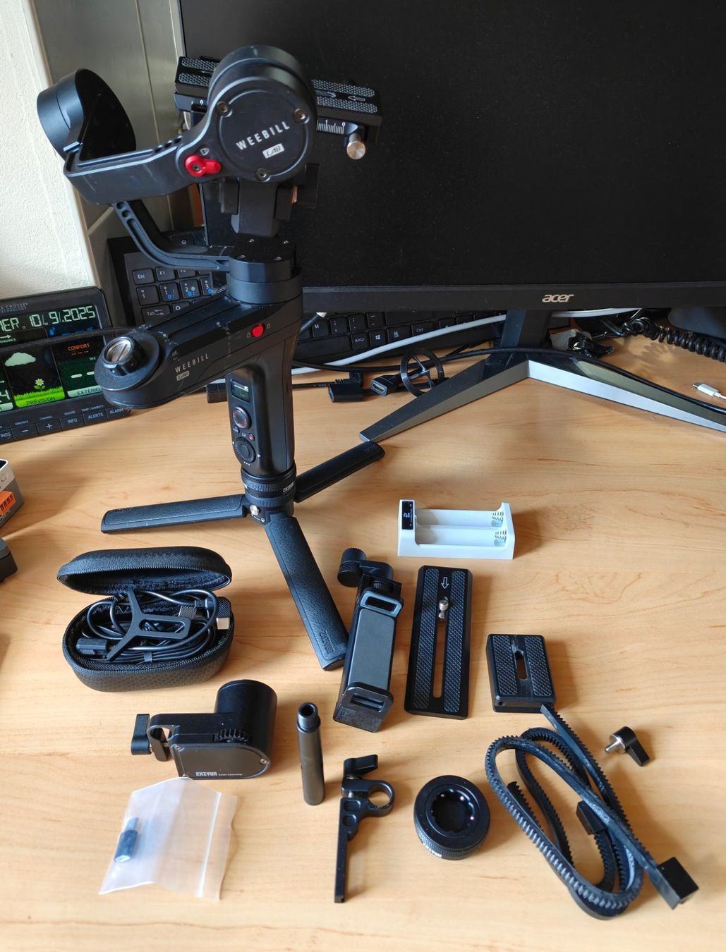 Zhiyun Altri Accessori: Zhiyun Weebill LAB 3-axis camera gimbal package – Usato da Payerne venduto da Kilrah 1