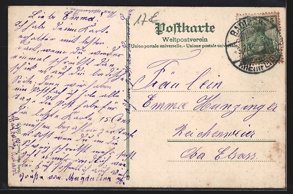 Ansichtskarten: Rheinfelden, Geschäfte in der Marktgass – Gebraucht aus Berlin von bartko-reher 1
