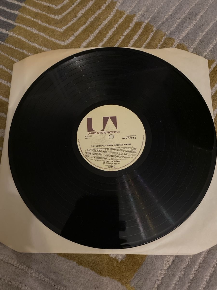 Dischi in vinile: Eddie Cochran Singles Album  – Usato da Zürich venduto da alt-eisen 2