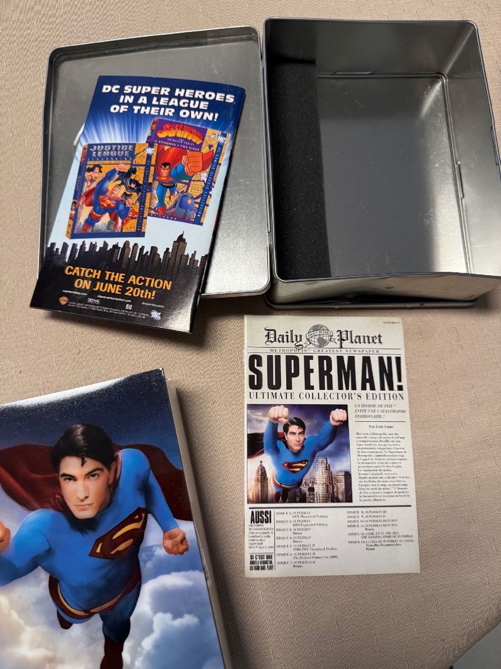 Tutti i DVDs: SUPERMAN ULTIMATE COLLECTOR'S EDITION – Usato da Confignon venduto da Janka12 1