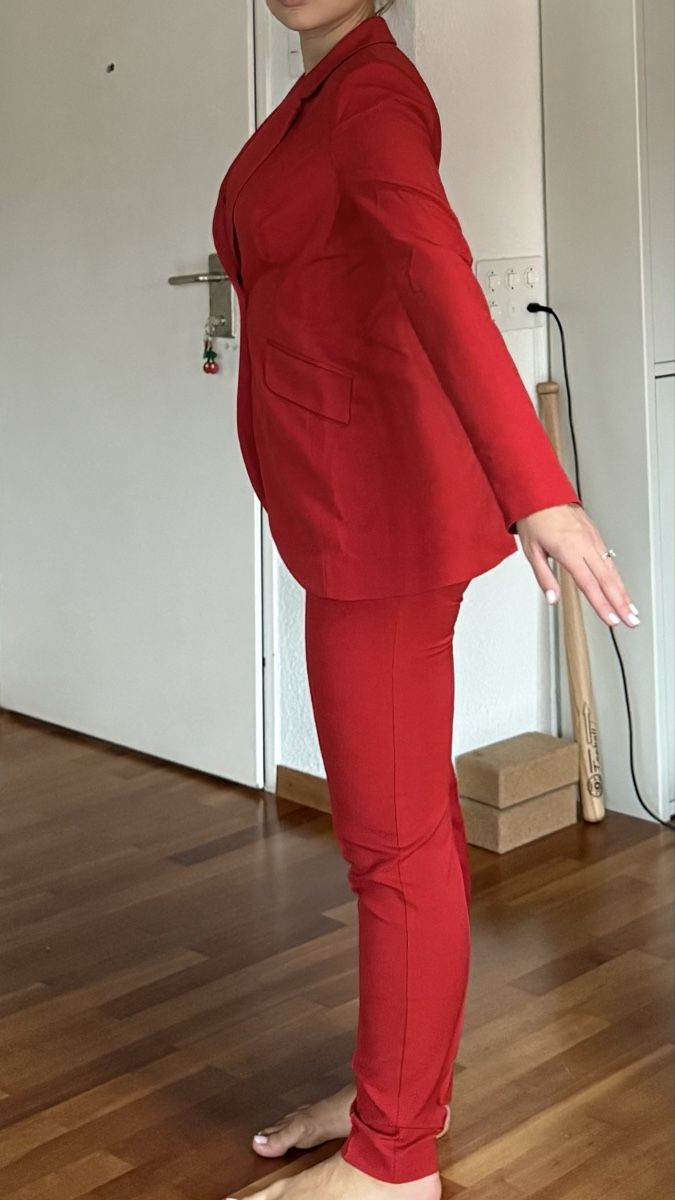 Completi & Tailleur: Red suit - size EU36 – Nuovo (secondo la descrizione) da Zürich venduto da eli_t8nw 3