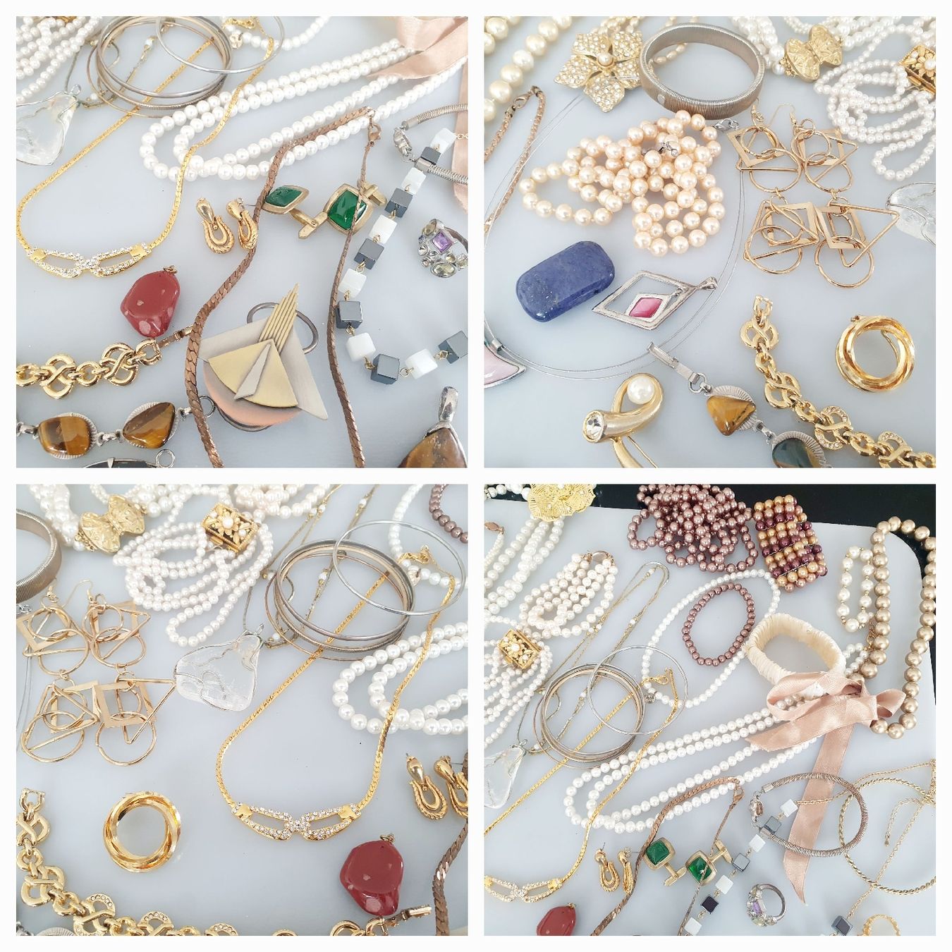 Sonstiger Schmuck: Schmuck Konvolut Modeschmuck Perlen verschiedene Teile  – Gebraucht aus Kreuzlingen von Wunderkiste123 1