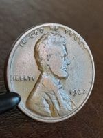 One 1 Cent 1937 usa