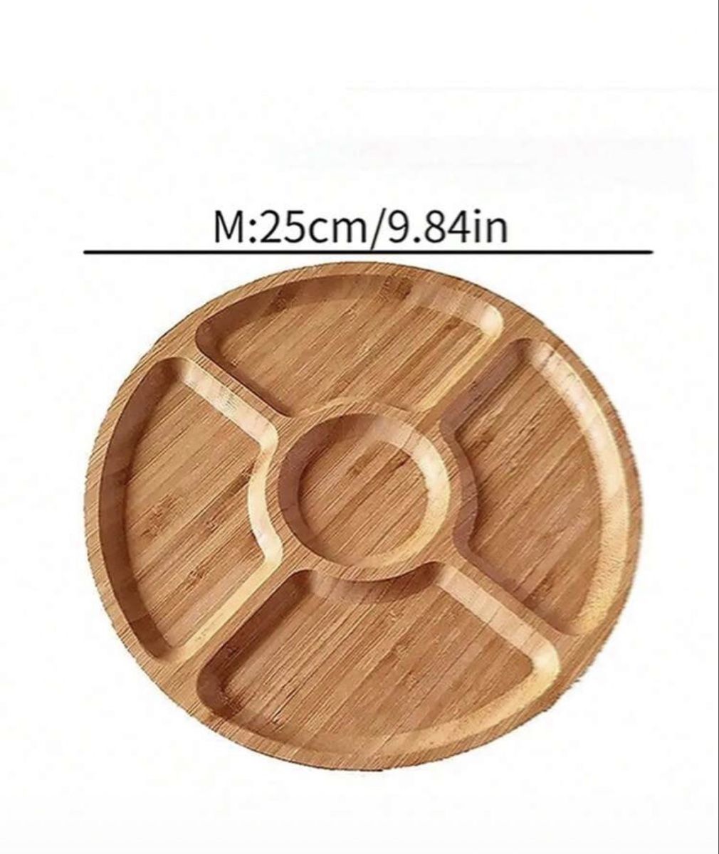Plateaux: Holz Serviertablett/Aperoplatte mit 5 Fächern – Neuf avec emballage d'origine à Emmenbrücke par ShopDirect 3