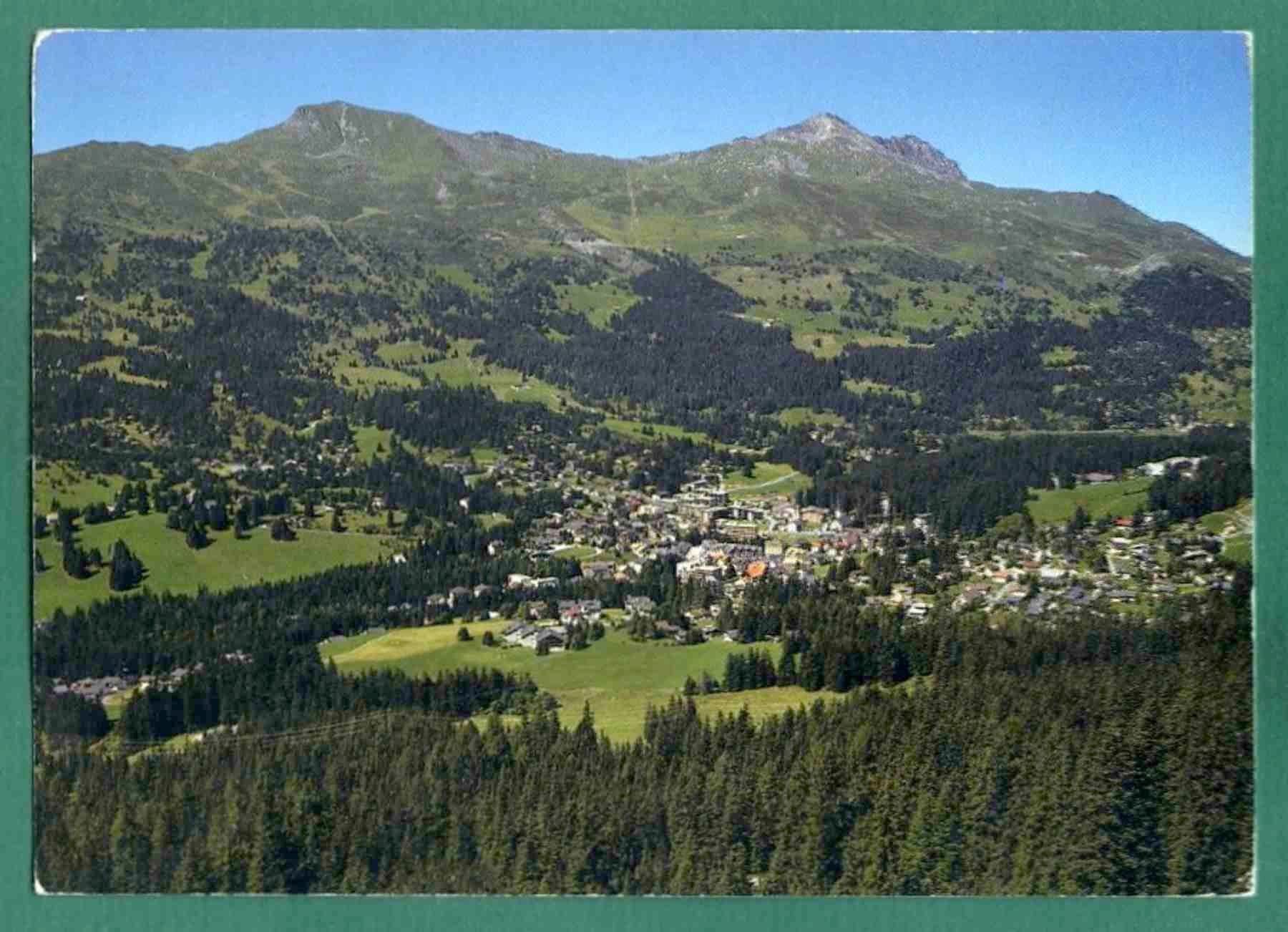 Cartoline postali: Lenzerheide, 1991, gelaufen, Grossformat – Usato da Sargans venduto da Hausi1951