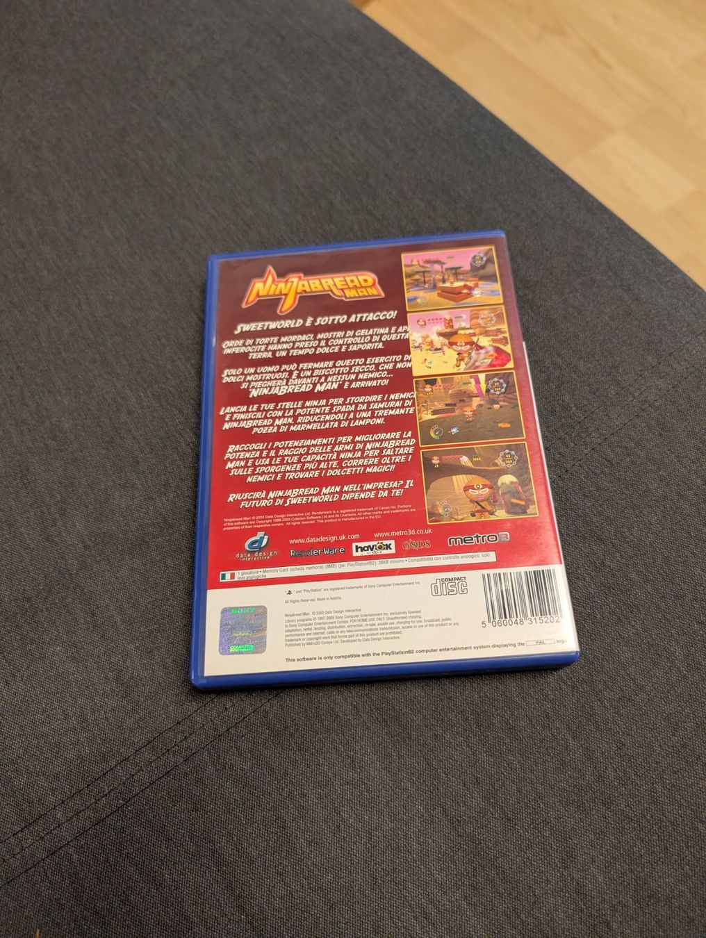 Jeux: Ninjabread man Sony playstation 2 – D'occasion à Giubiasco par Ticinerd 1