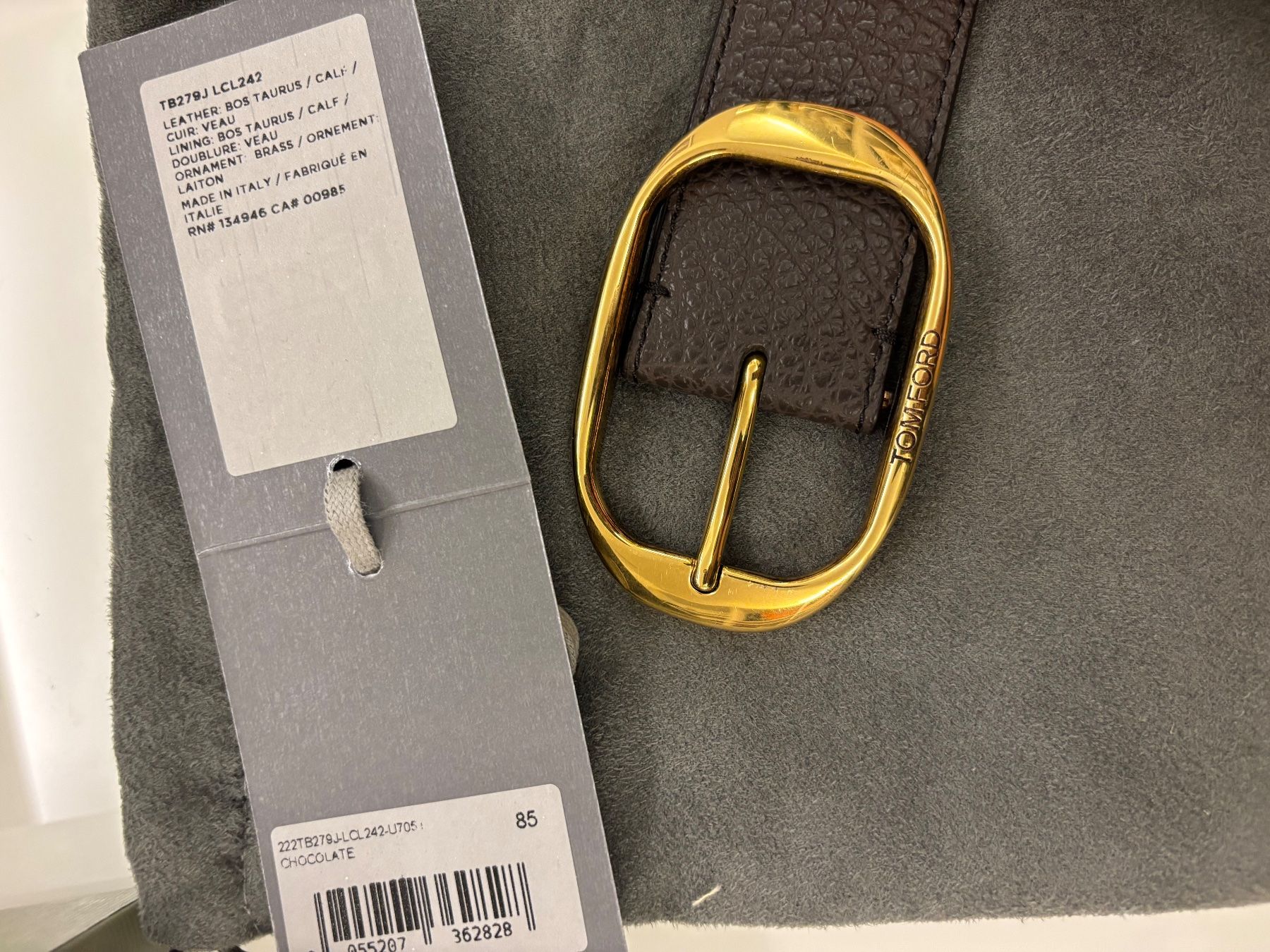Gürtel: TOM FORD Ledergürtel (85cm) – Gebraucht aus Zürich von Falconking 1