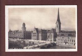ZÜRICH - Post - Stadthaus - Fraumünster