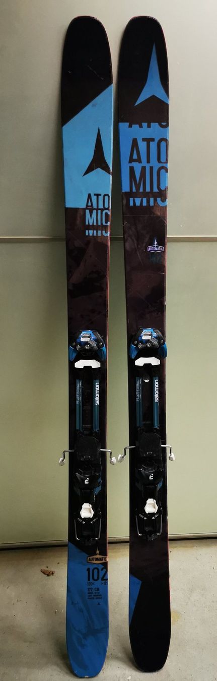 Atomic Skis: Atomic Automatic 102, 172 cm, Salomon Guardian 16 – Gebraucht aus Wildhaus von relu2010 1