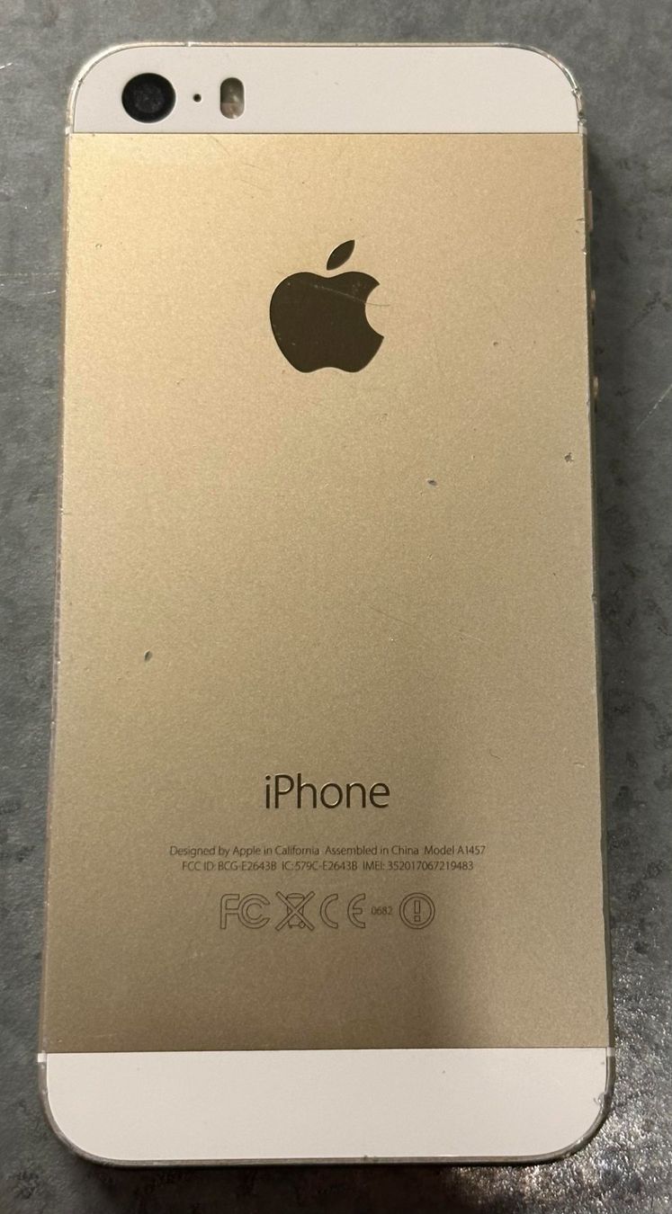 Apple Telefoni cellulari / Smartphones: Apple iPhone 5S, 16GB, Gold – Usato da Basel venduto da protekto 1