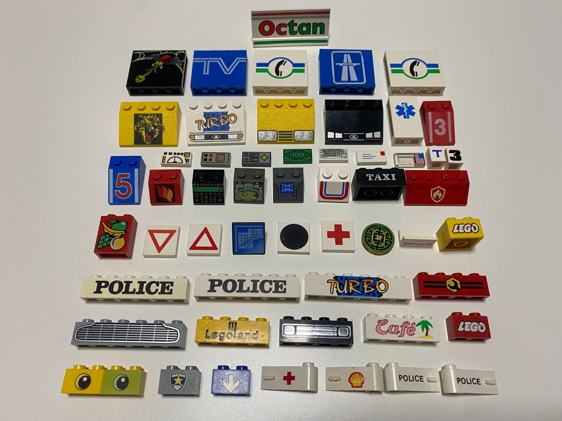 Lego Giocattoli: LEGO - DIVERSE - BEDRUCKTE - STEINE – Usato da Gelterkinden venduto da ajdt4