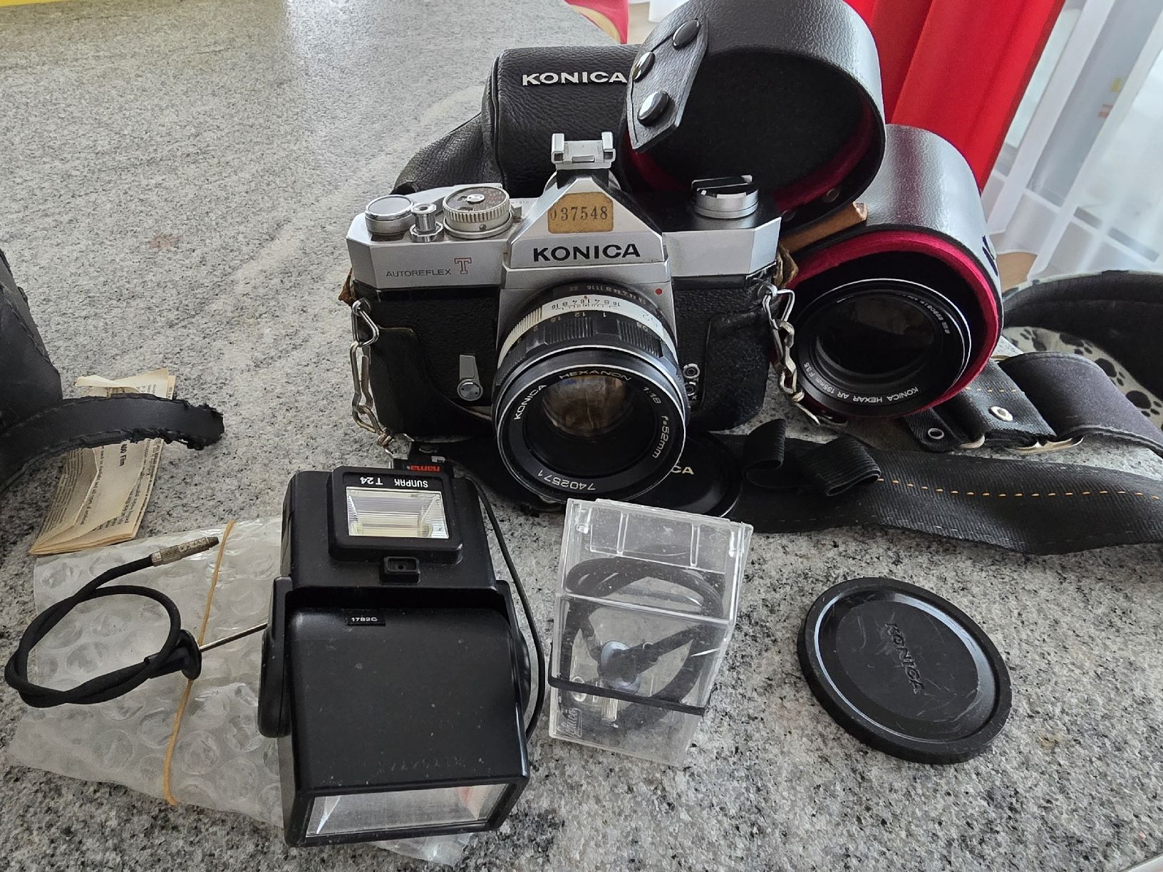 Konica Fotocamera: Konica Autoflex T – Usato da Seewen SZ venduto da Pferdchen62