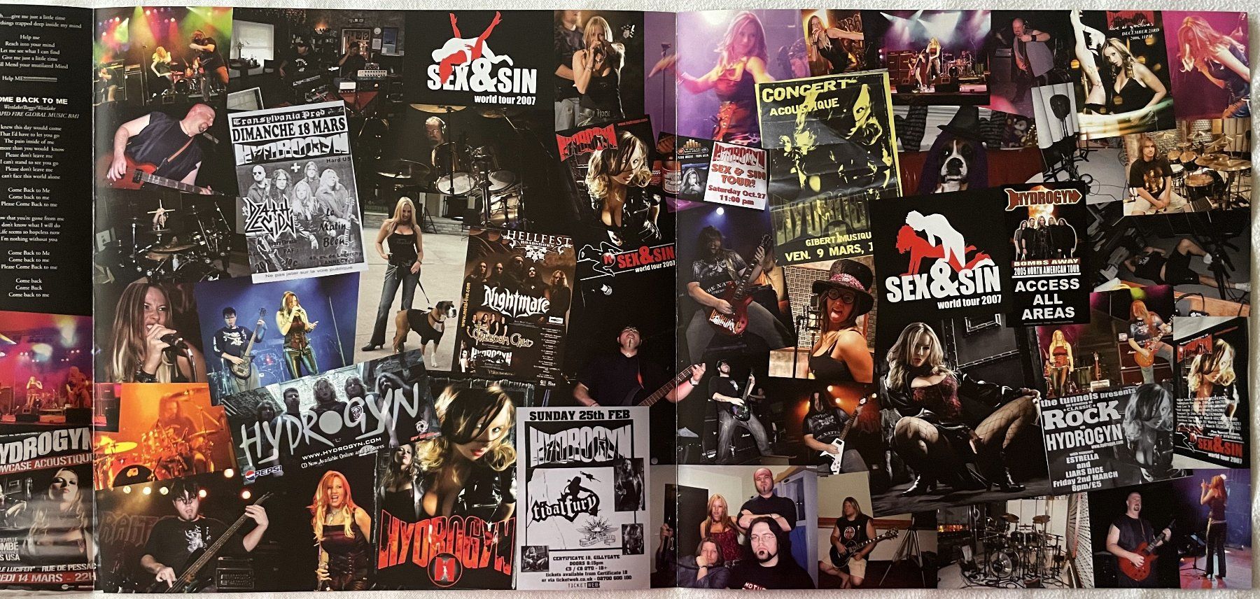 Dischi in vinile: Hydrogyn – Bombshell - Red/Black Splatter Vinyl - 2008 – Nuovo (secondo la descrizione) da Uster venduto da Zardodel 8