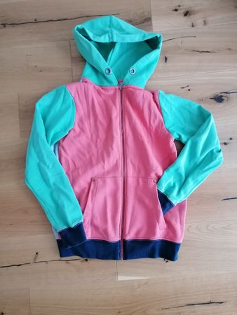 Farbenfroher Kapuzenhoodie aus Baumwolle 