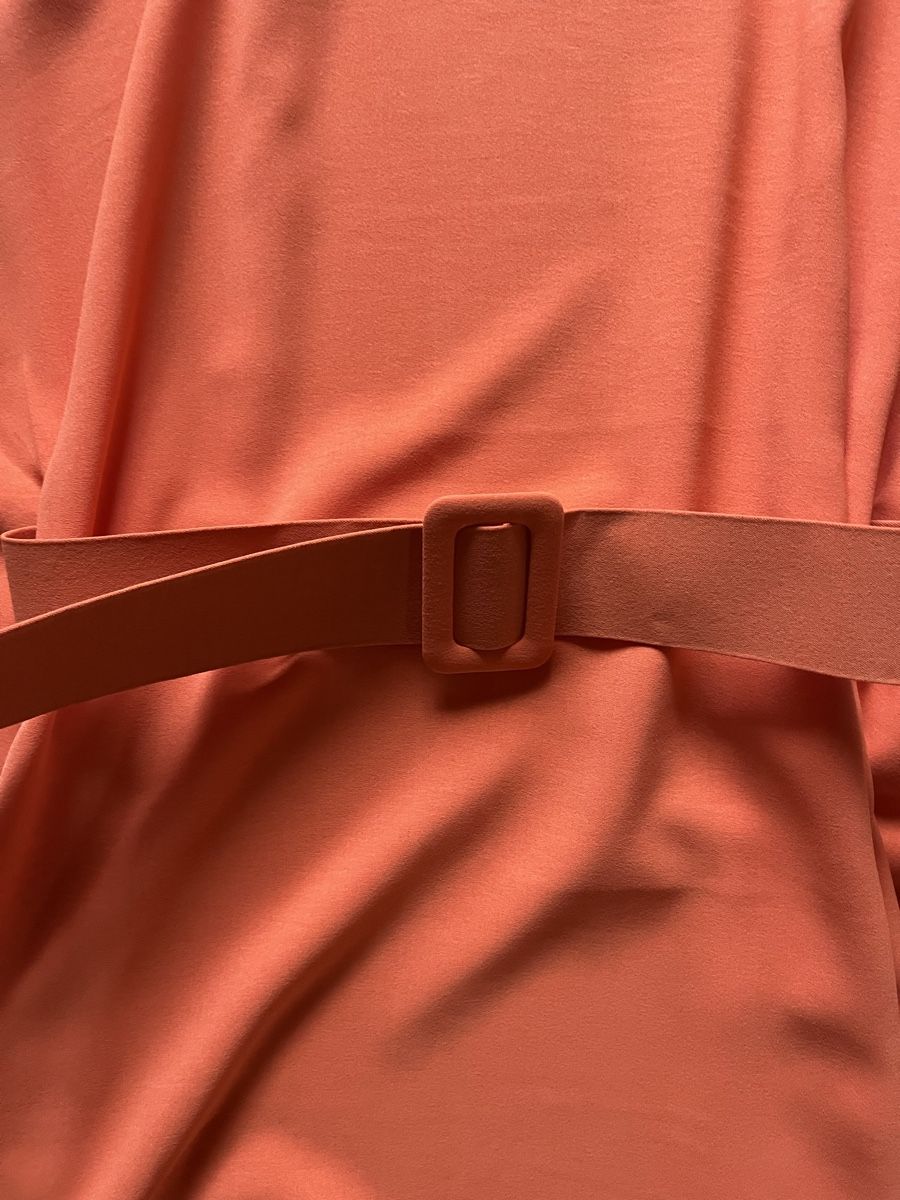 Vestiti: Sommerliches Orange Kleid mit Gürtel – Nuovo (secondo la descrizione) da Grellingen venduto da nadu17 1