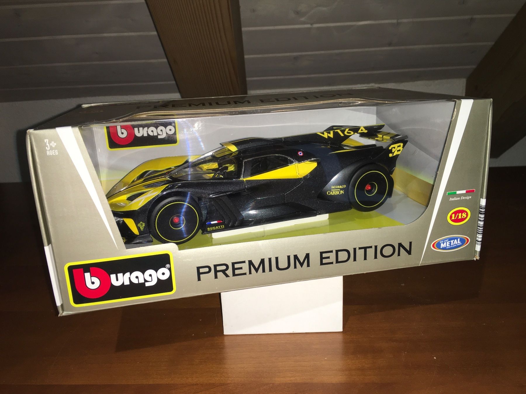 Bugatti Modellini d'auto: Bugatti Bolide W16.4 - 1/18 Premium Edition – Nuovo (secondo la descrizione) da Wohlen AG venduto da PrivatSammlung