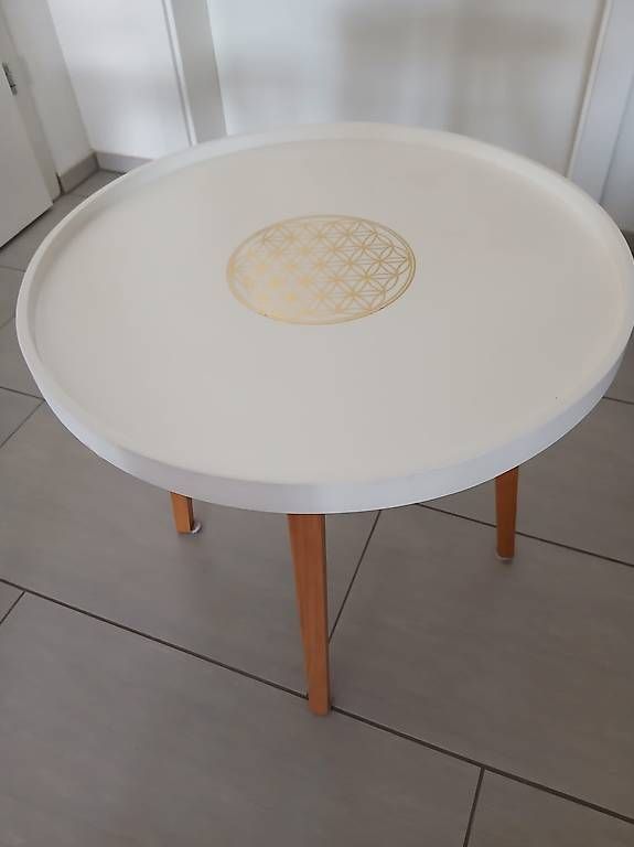 Tische: Table basse ronde  – Gebraucht aus La Tour-de-Peilz von Eclectness39 1