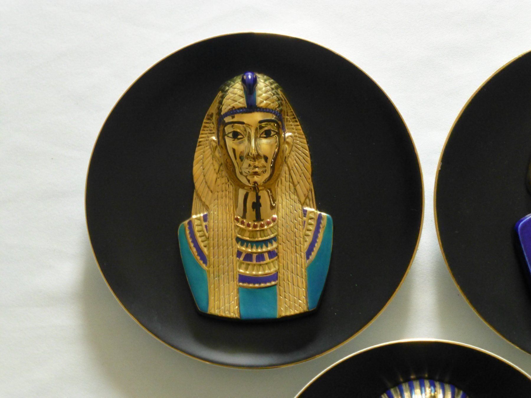Teller: 5 Sammel / Wand Teller Pharaonen Ägypten – Gebraucht aus Basel von Falconis 4