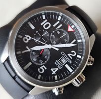 CITIZEN WR 100 Chronograpf mineralglas Herrenuhr 47mm