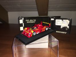 Ferrari 333 SP MOMO 2nd Place 1999 Daytona 1/43 Minichamps