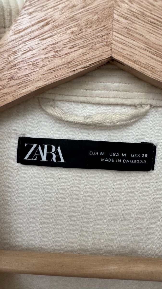 Zara Giacche: Zara Cordjacke Creme, Grösse M – Usato da Arbon venduto da fabiiana_b 2