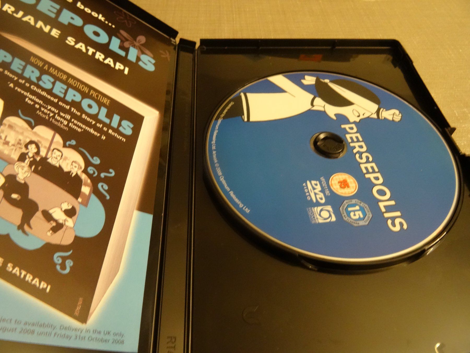 Tutti i DVDs: Persepolis DVD - UK – Usato da Olten venduto da Disc-Verkauf 1
