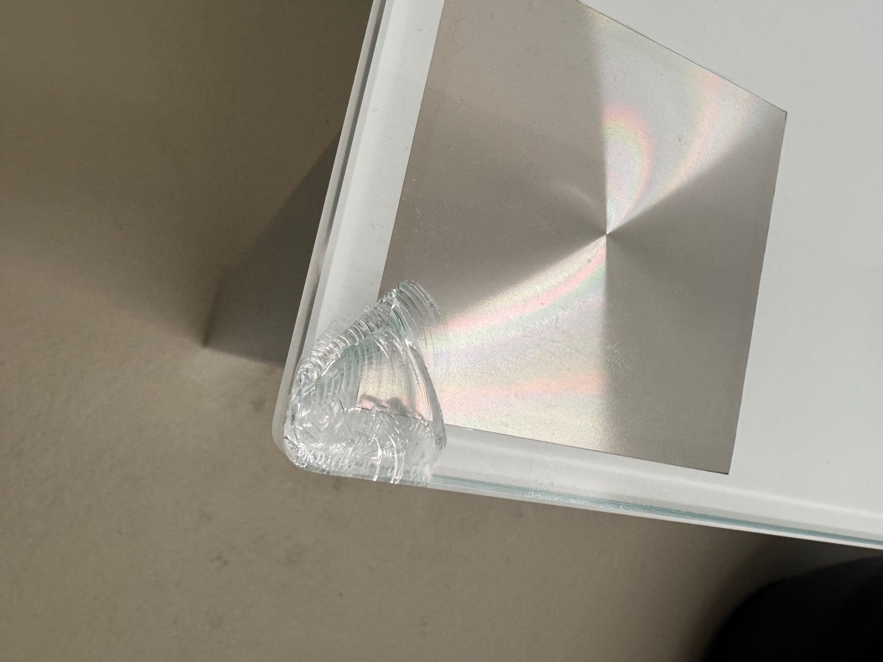 Tavoli: Esstisch Glas Metall mit 6 Stühlen – Usato da Othmarsingen venduto da Bianchi05 4