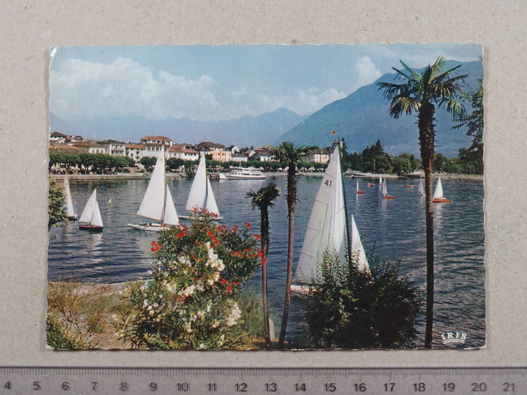 Ansichtskarten: Ascona, Boote, Segelboote, Schiffe – Gebraucht aus Lenzburg von fh1