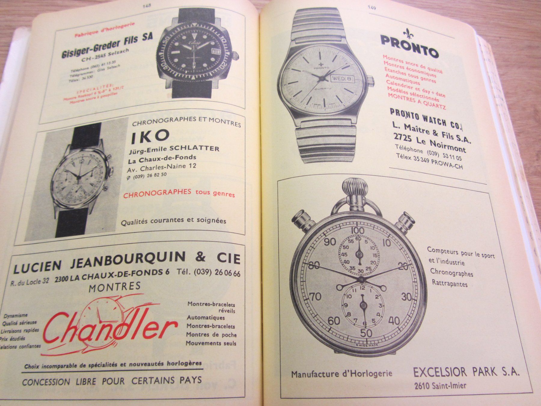 Libri: Uhren Vintage Guide, mit Markenindex 1979 – Usato da Hölstein venduto da federhaus 3