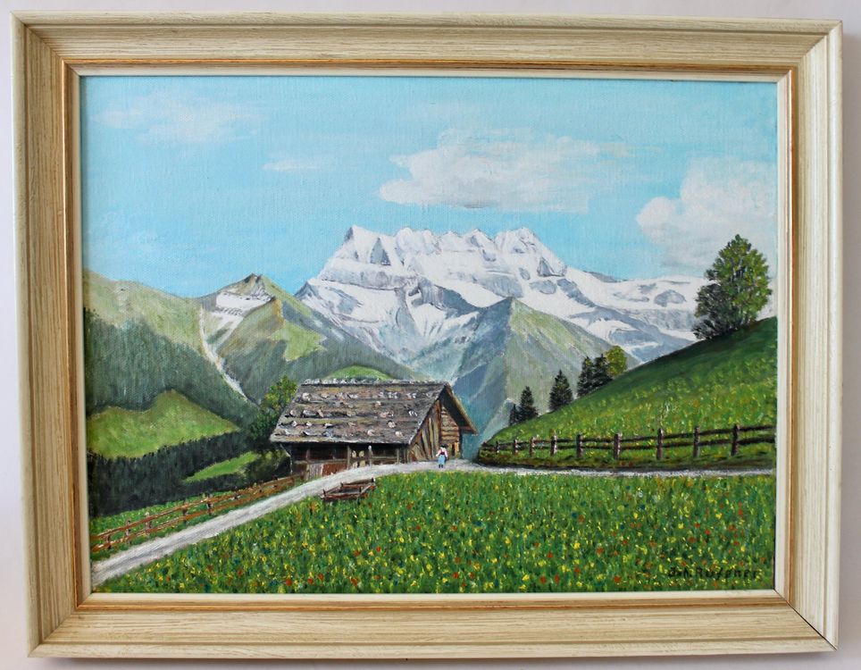 J. RUFENER 1987, BERGSCHEUNE UND DENTS DU MIDI - WALLIS (Gebraucht) in ...