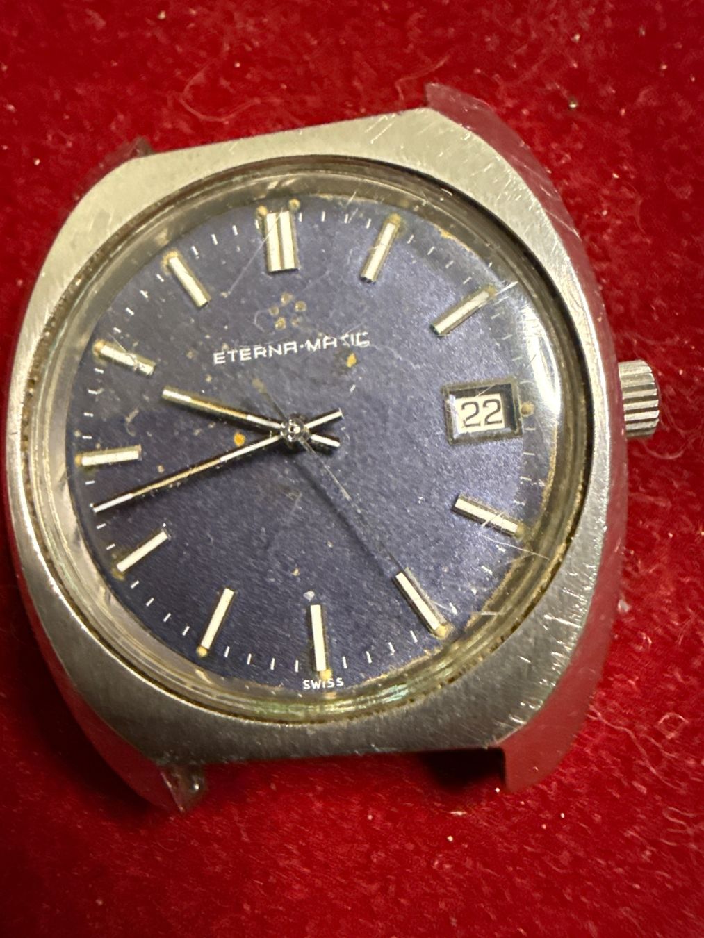 Eterna Uhren: Eterna Matic Vintage 35 mm – Gebraucht aus Pfeffingen von Allhandelklgwatches