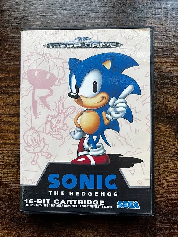 Sega Giochi: Sonic the Hedgehog - Sega Mega Drive – Usato da La Tour-de-Peilz venduto da johnowen9