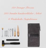 Neu, OVP! Leder Portemonnaie mit Reissverschlussfach schwarz