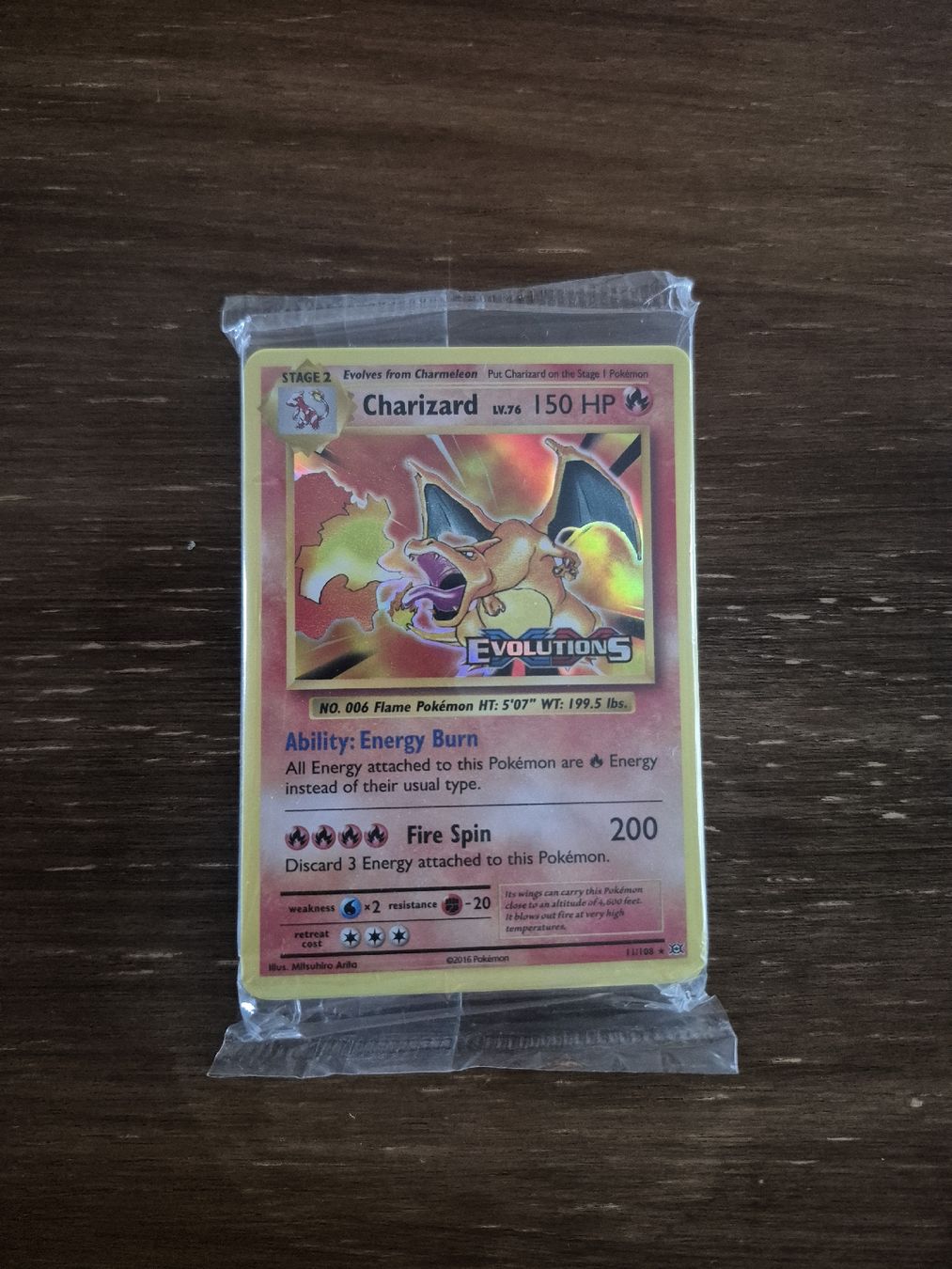 Pokémon Cartes à collectionner: Pokemon Charizard Evolution Pre release Sealed EN – D'occasion à Gwatt (Thun) par Blacktriangle